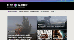 Desktop Screenshot of nexus-svjetlost.com